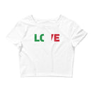 Women’s Love Crop Top Italy