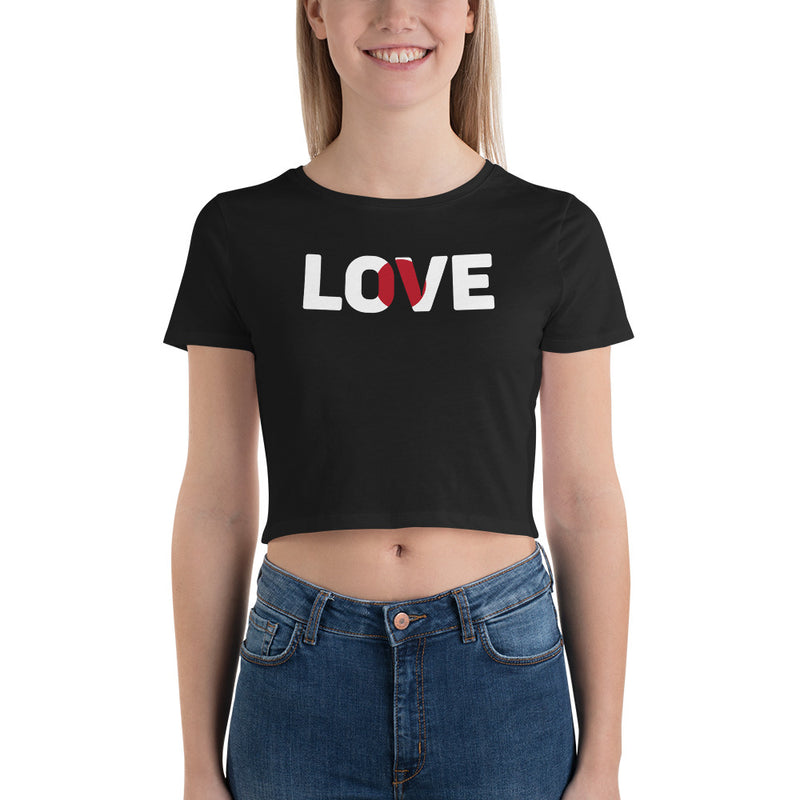 Women’s Love Crop Top Japan