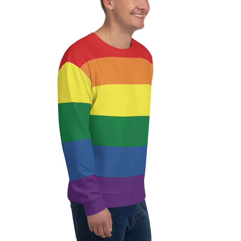 Men's All-Over Sweater Pride