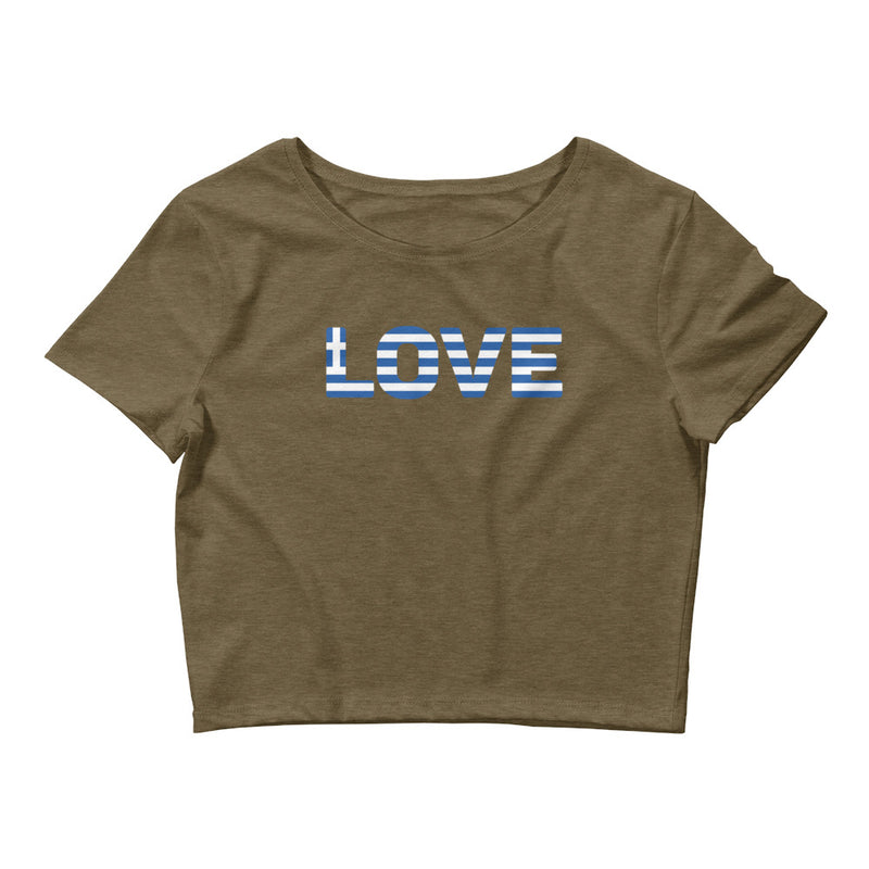 Women’s Love Crop Top Greece