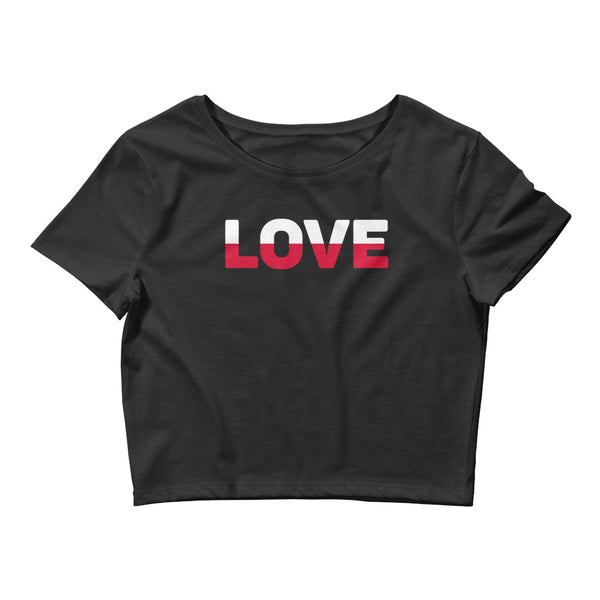 Women’s Love Crop Top Poland