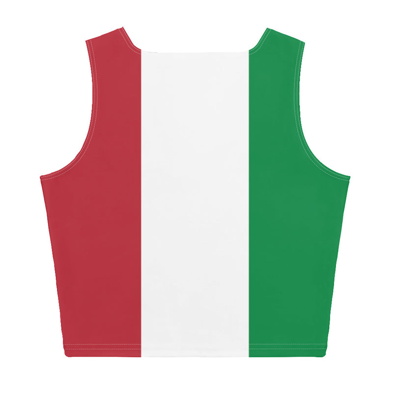 Women's All-Over Crop Top Italy