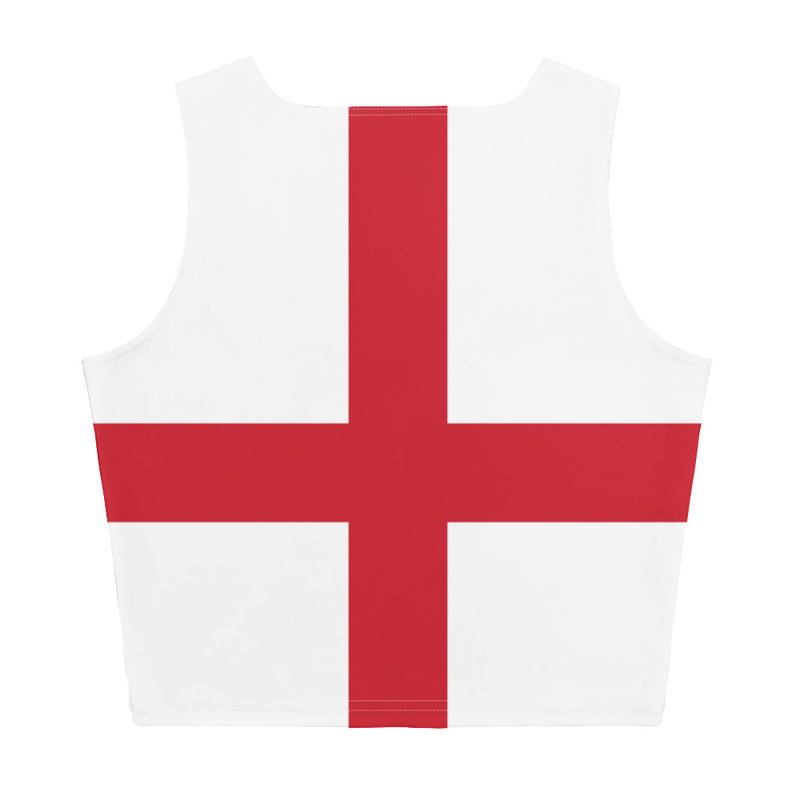 Women's All-Over Crop Top England