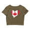 Women’s Big Heart Crop Top Canada