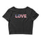 Women’s Love Crop Top USA