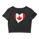 Women’s Big Heart Crop Top Canada