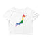 Women’s Flag Map Pride Crop Top Japan