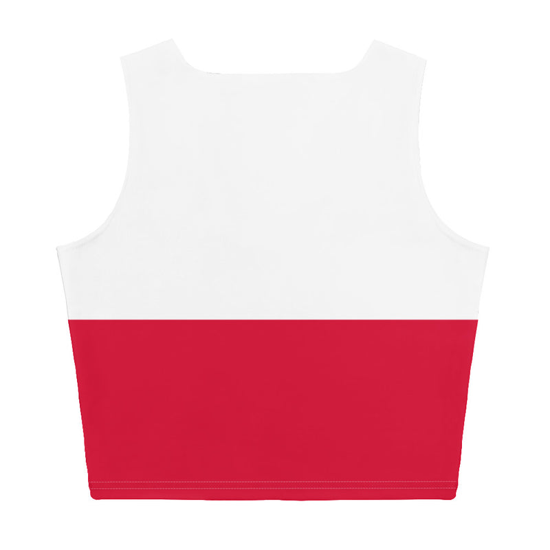 Women's All-Over Crop Top Poland