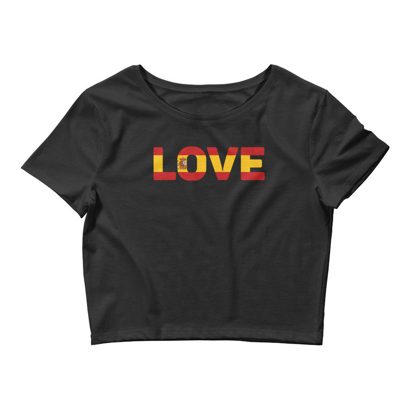 Women’s Love Crop Top Spain